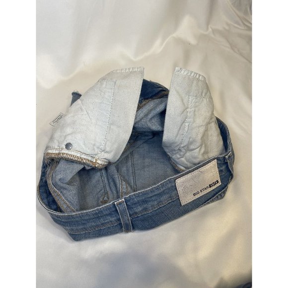 Big Star Womens 1974 Hazel Mid Rise Boot Jeans Cut-off Size 28 - Picture 7 of 10
